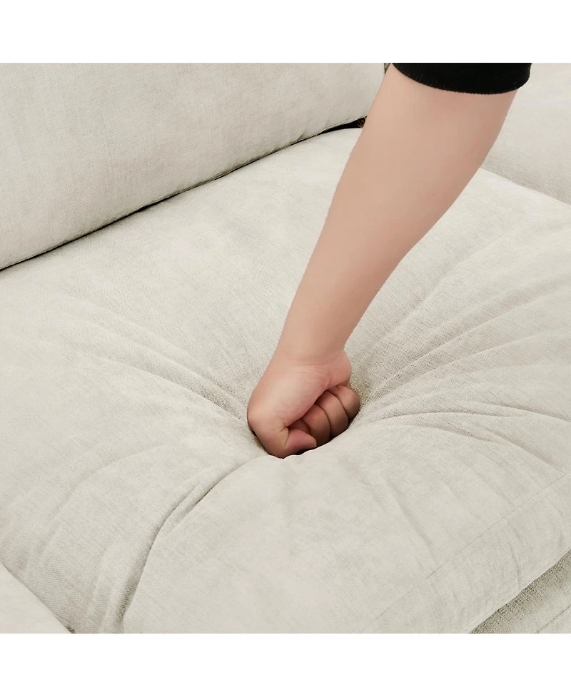 Streamdale Furniture Cozy Upholstered Oversized Comfy Cloud Sofa