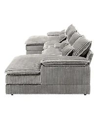 Streamdale Furniture 120" 5-piece U-shaped sofa w/ console