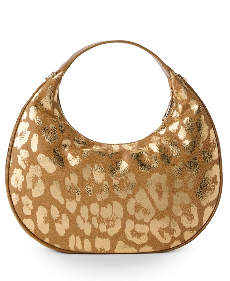 Brahmin Mindy Glimmer Small Zipper Crossbody Bag