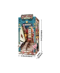 Flash Popup Diy 3D Book Nook Kit: Street Scene 196 pieces