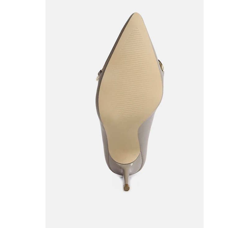 Fontana Link Chain Detail High Heel Pumps