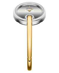 Tory Burch Women's The Pierced Small Quartz Two-Hand Gold Stainless Steel Watch, 22mm