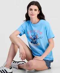 Disney Juniors' Stitch Yacht Club Graphic T-Shirt