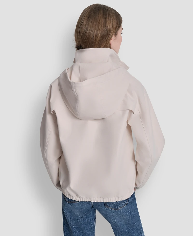 Dkny Petite Bomber Rain Coat