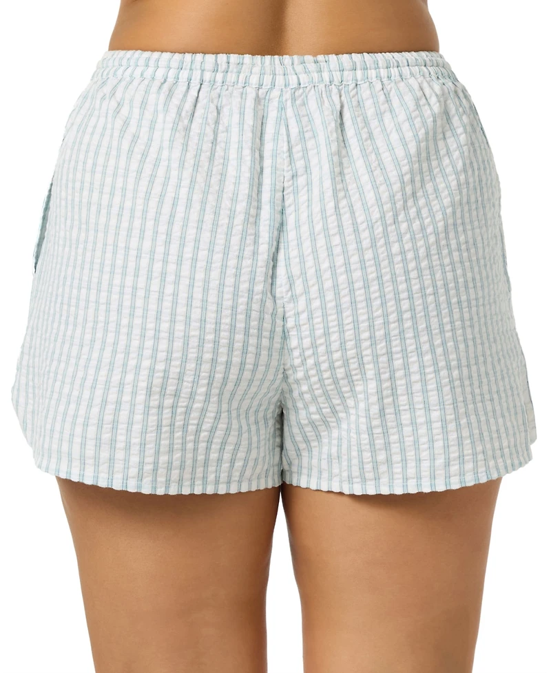 O'Neill Juniors' Millie Kick Elastic Waistband Flare Hem Shorts