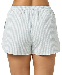 O'Neill Juniors' Millie Kick Elastic Waistband Flare Hem Shorts