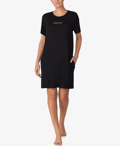 Dkny Women's Short-Sleeve Pull-On Sleepshirt