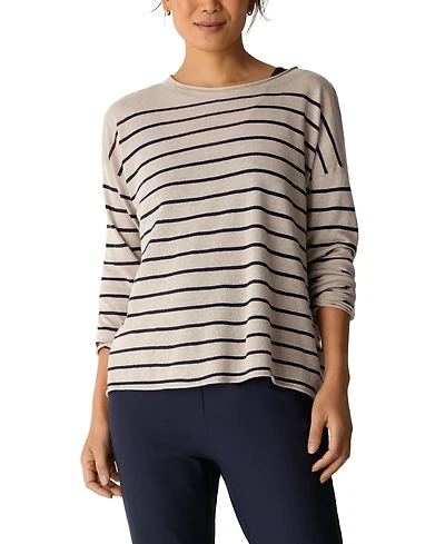 Eileen Fisher Women's Jewel Neck Sweater