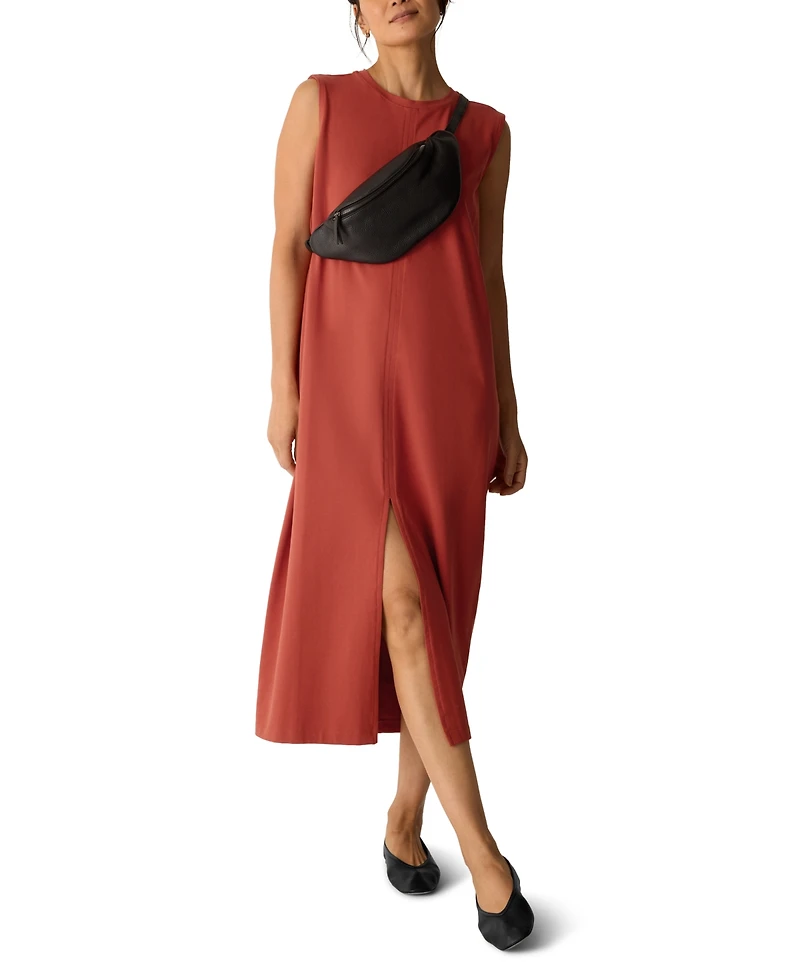 Eileen Fisher Women's Sleeveless Crewneck Tank Dress