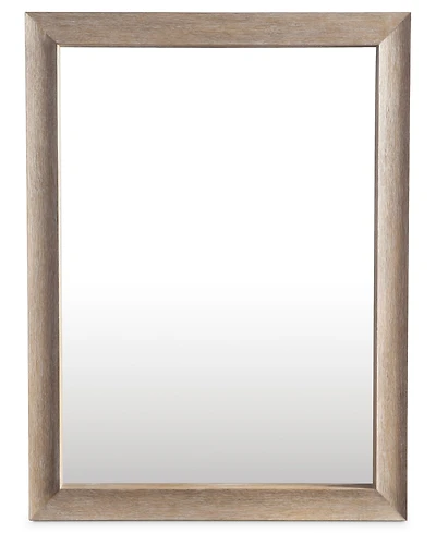 Bernhardt 28" Wood Loggia Mirror
