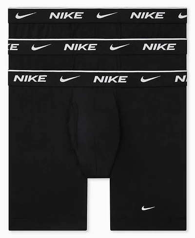 Nike Men's Dri-fit Essential Cotton Stretch Boxer Briefs, 3-Pack