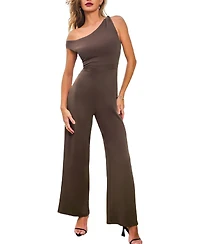 Cupshe Women's Sharp Turn Brown Jumpsuit