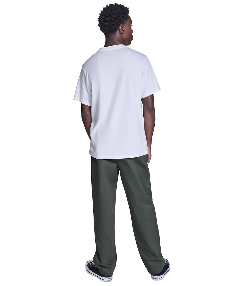 Converse Men's Dimension Logo Short-Sleeve T-Shirt