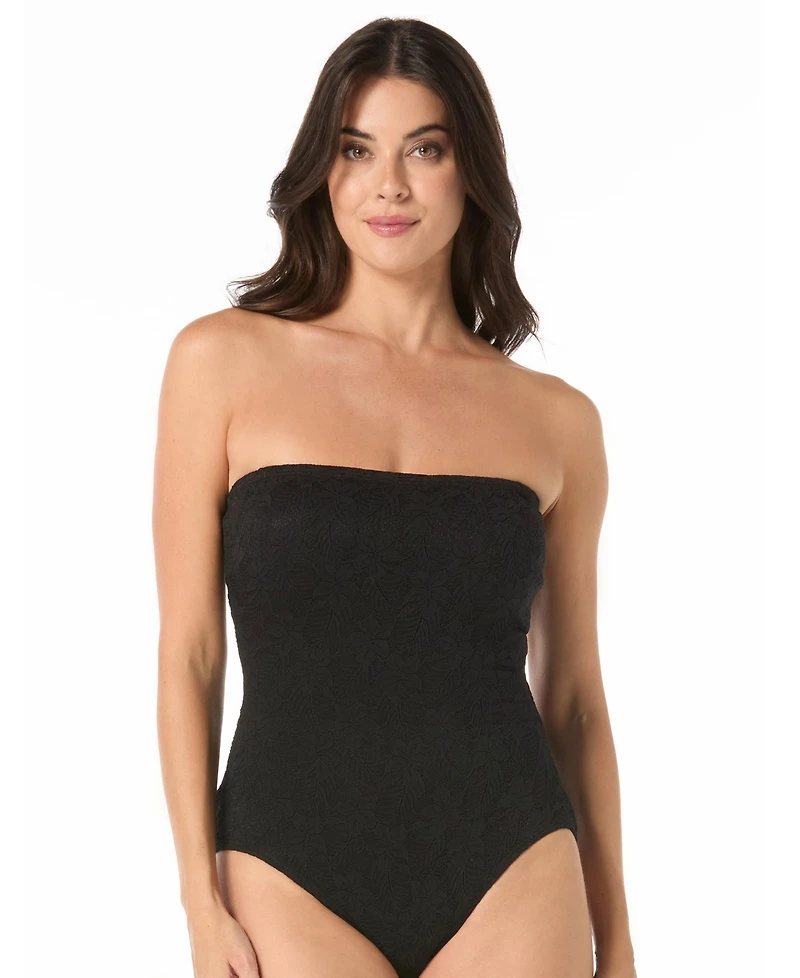 Coco Reef Women's Contours Galena Bandeau Neck One-Piece Swimsuit