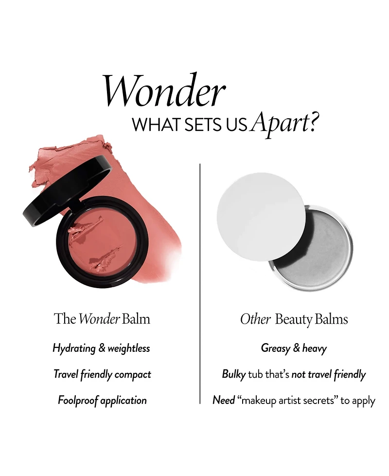 Laura Geller Beauty The Wonder Balm Hydrating Blush, Rosy Refresh, 0.2 oz.