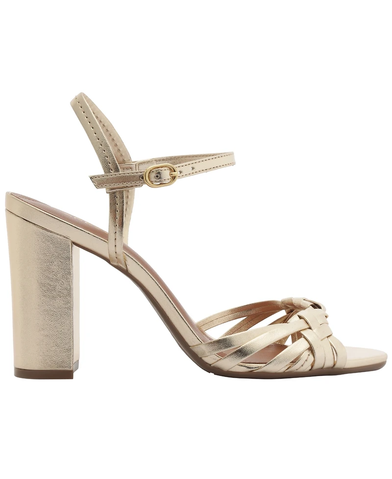 Arezzo Women's Nina High Block Heel Sandals