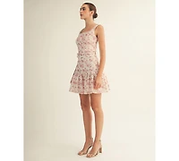 Arose Studio, Inc Women's Ruffle Hem Mini Dress