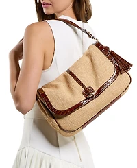 Brahmin Jolene Raffia Medium Shoulder Bag