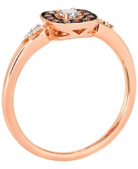 Le Vian Nude Diamond (0.13 ct. t.w.) & Chocolate Diamond (0.11 ct. t.w.) Ring in 14k Strawberry Gold