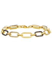Le Vian Chocolate Diamond (3/5 ct. t.w.) & Nude Diamond (9/16 ct. t.w.) Bracelet in 14k Honey Gold