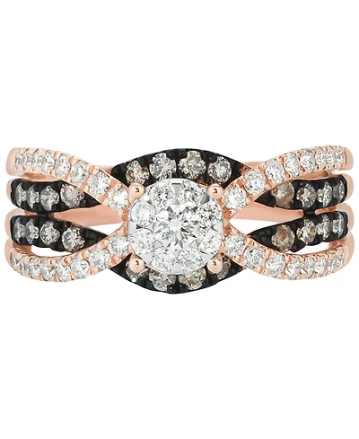 Le Vian Chocolate Ombre Diamond (0.46 ct. t.w.) Ring in 14k Honey Gold