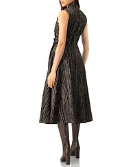 Ivonne Women's Sleeveless Long Wrap Dress