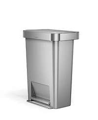 Simplehuman 45-Liters Hybrid Rectangular Step Can