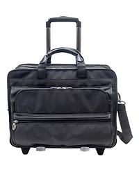 McKlein Franklin 18" Patented Detachable Wheeled Laptop Briefcase