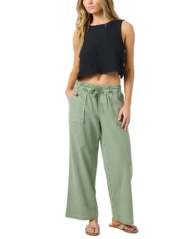 O'Neill Women's Sevie Patch Pocket Woven Pull-On Pants