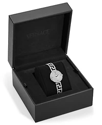 Versace Women's Greca Goddess Silver Stainless Steel Bracelet Watch