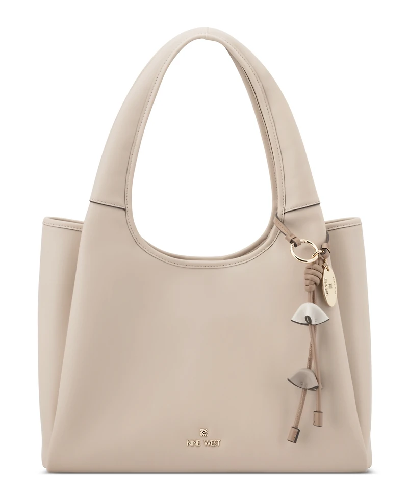 Nine West Deacon Triple Compartment Large Shoulder Bag