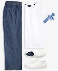 Nautica Tie Cuff Top Wide Leg Pants