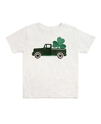 Sweet Wink Big Boys Shamrock Truck Patch St. Patrick's Day Short Sleeve T-Shirt