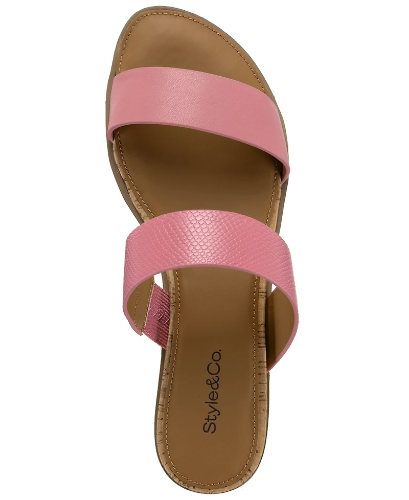 Style & Co Women's Elliee Flat Sandals, Exclusively at Macy's