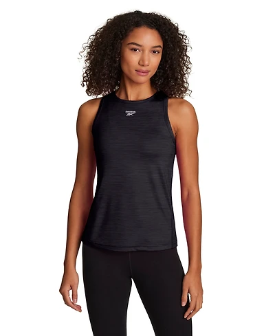 Reebok Women's Marled Crewneck Performance Tank Top