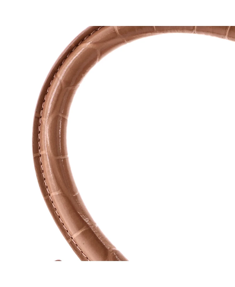 Pre-Owned Balenciaga Small Hourglass Top Handle Bag Embossed Leather