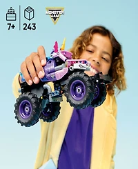 Lego Technic Monster Jam Sparkle Smash Pull-Back 42220 Building Kit, 243 Pieces