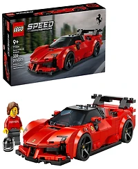 Lego Speed Champions Ferrari SF90 Xx Stradale Sports Car Building Toy 77254, 339 Pieces