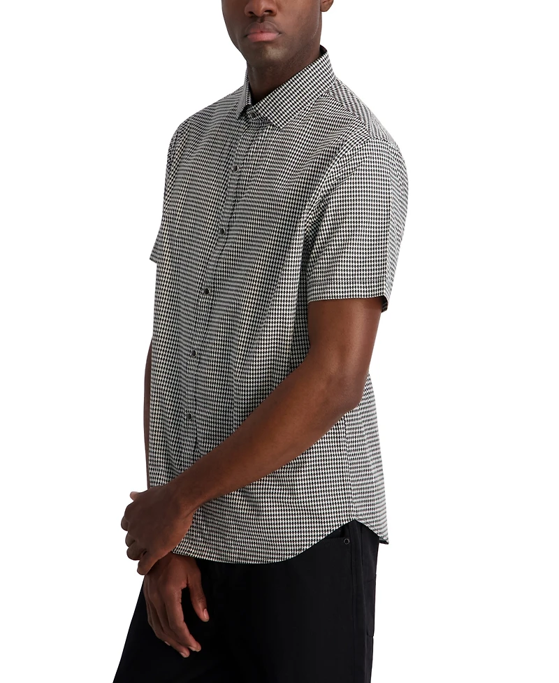 Karl Lagerfeld Paris Men's Core Short-Sleeve Shirt