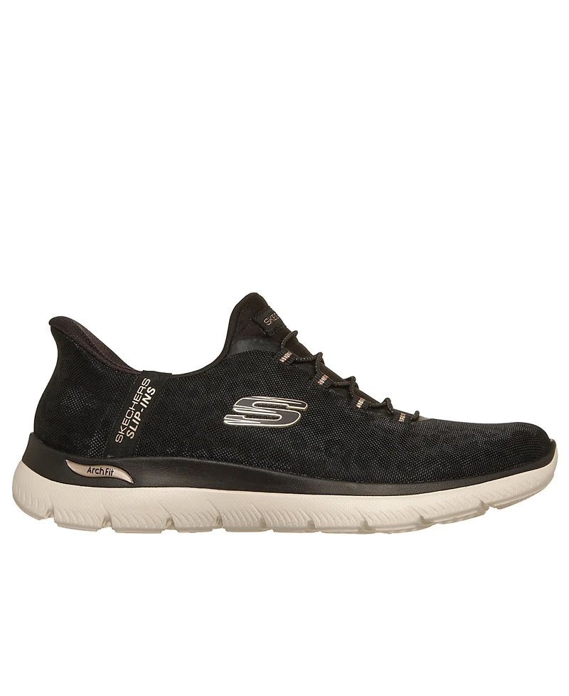 Skechers Women's Slip-Ins: Arch Fit Summits - Luxe Leopard Casual Sneakers from Finish Line