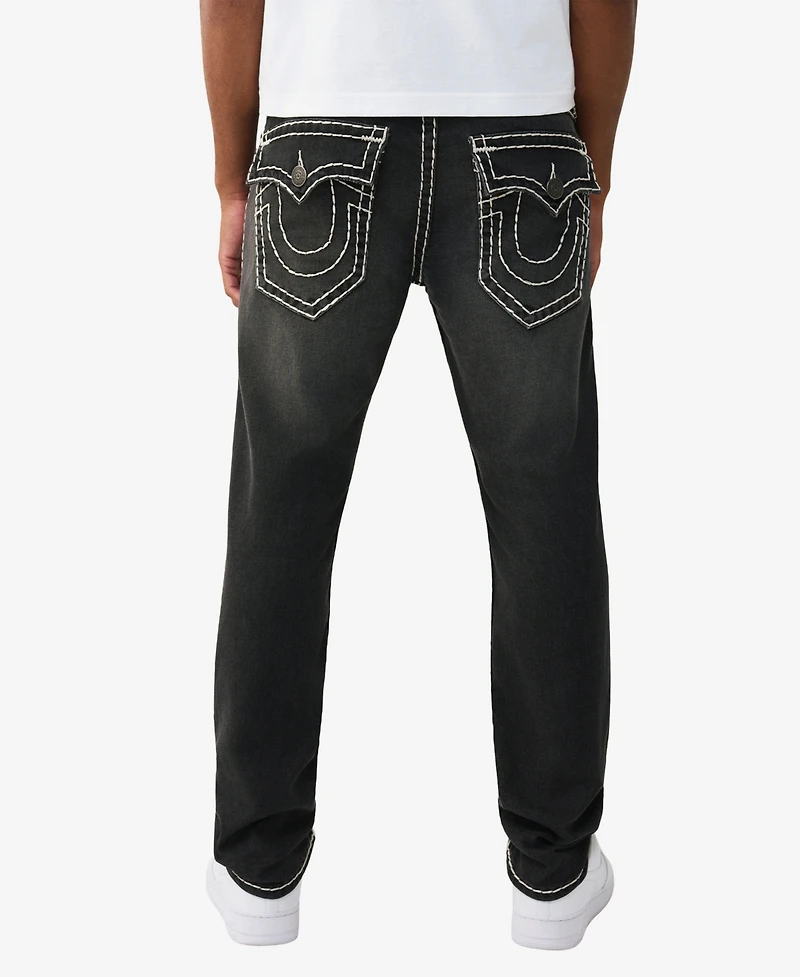 True Religion Men's Rocco Skinny Super T Flap Jeans