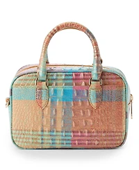 Brahmin Mara Small Leather Crossbody Satchel Bag