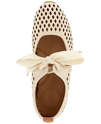 Gentle Souls Women's Annalise Ribbon Tie Ballet Sneakers