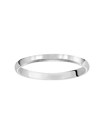 Macy's 2mm Wedding Band Ring 10k White Gold (Also Yellow Gold)