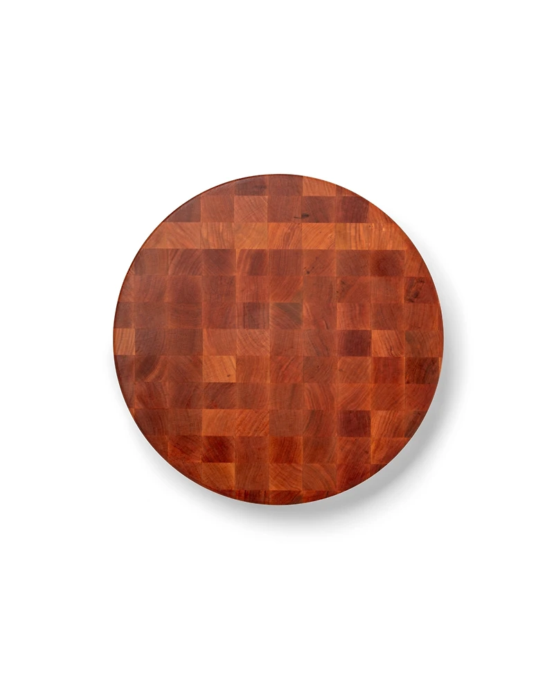 John Boos Ccb Series Round Wooden Cherry Cutting Board, 18" x 18"
