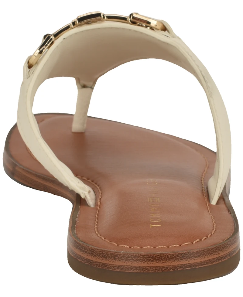 Tommy Hilfiger Women's Goldiea Ornamented Slip-On Flat Sandals