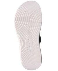 Clarks Women's Solevana Mist Slip-On Wedge Sandals