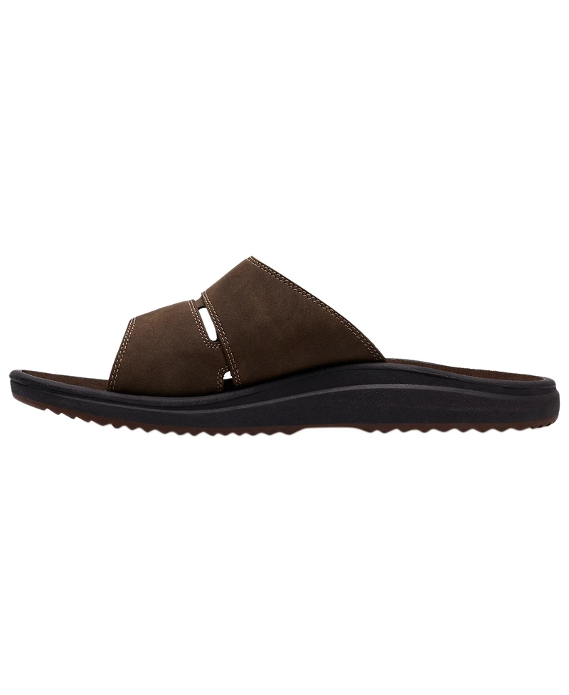 Clarks Men's Cloudsteppers Breeze Slide Sandals