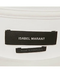 Pre-Owned Isabel Marant Women's White Printed Jersey Crewneck T-Shirt