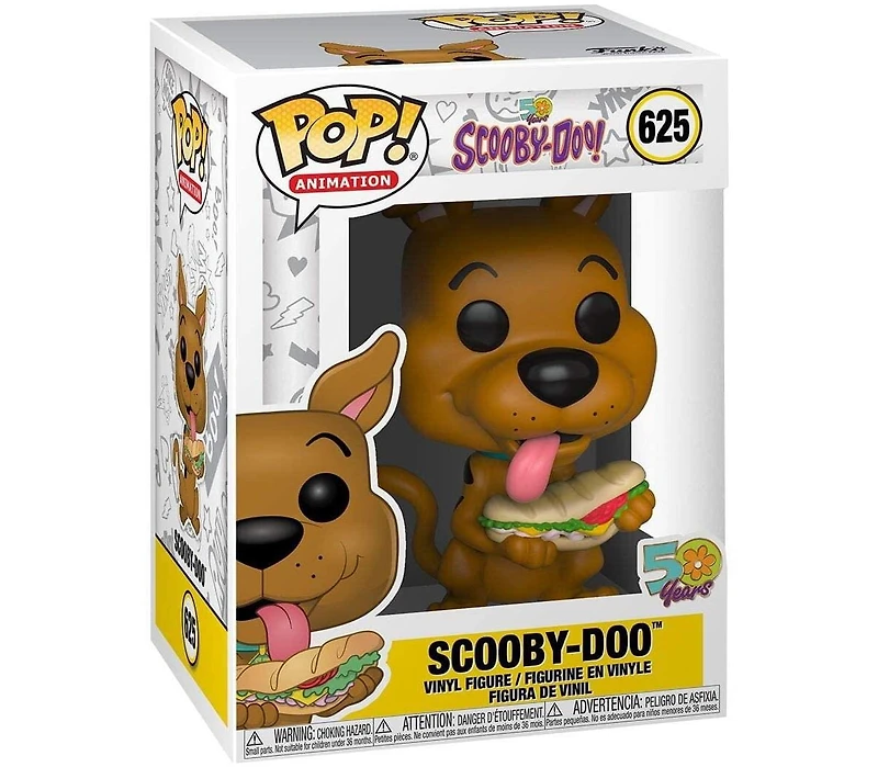 Funko Scooby-Doo Pop Animation Vinyl Figure | Scooby w/ Sandwich